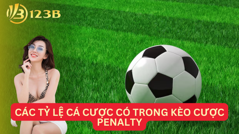 Các tỷ lệ cá cược có trong kèo cược penalty